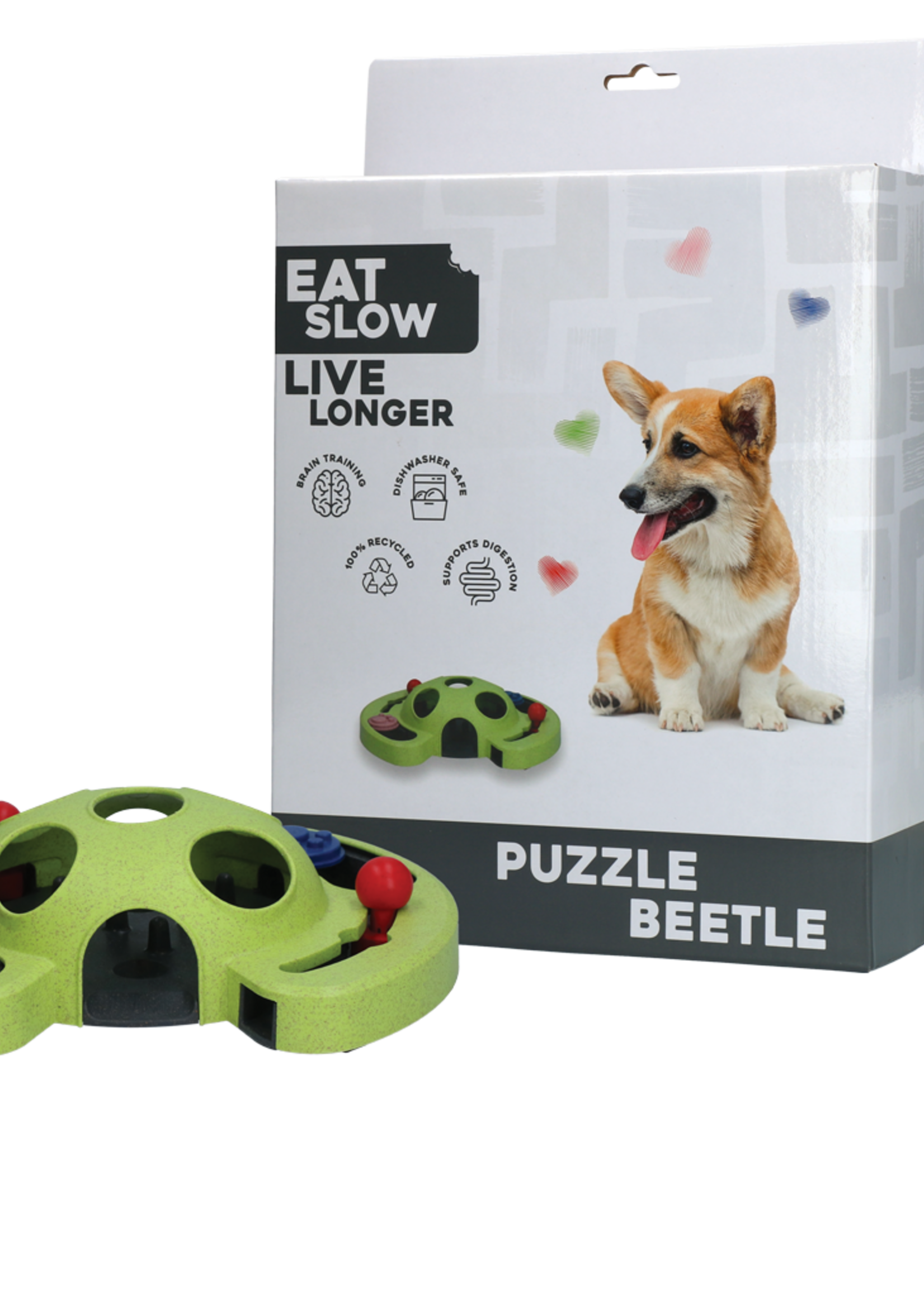 Eat Slow Live Longer Eat Slow Live Longer Puzzle Beetle