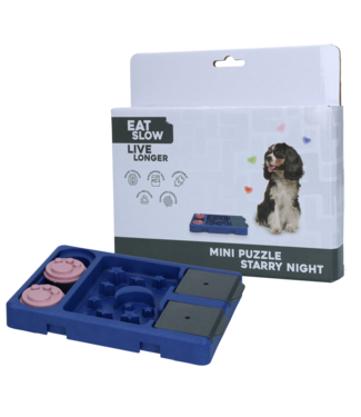 Eat Slow Live Longer Eat Slow Live Longer Mini Puzzle Starry Night