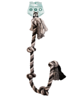 Floss Toss Natural Dental Ropes Floss Toss Dental Rope 5 Knot - 145 cm