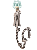 Floss Toss Natural Dental Ropes Floss Toss Dental Rope 5 Knot - 185 cm