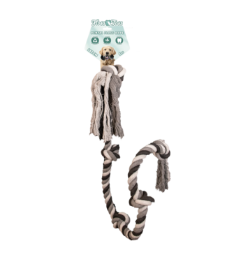 Floss Toss Natural Dental Ropes Floss Toss Dental Rope 5 Knot - 185 cm