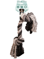 Floss Toss Natural Dental Ropes Floss Toss Dental Rope 2 Knot - 85 cm (1,5 kg)