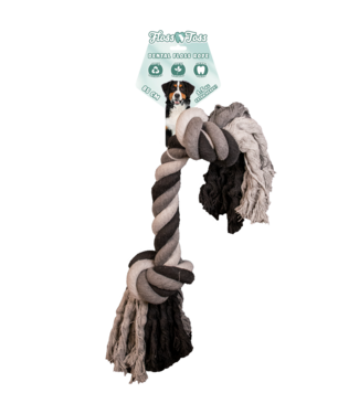 Floss Toss Natural Dental Ropes Floss Toss Dental Rope 2 Knot - 85 cm (1,5 kg)