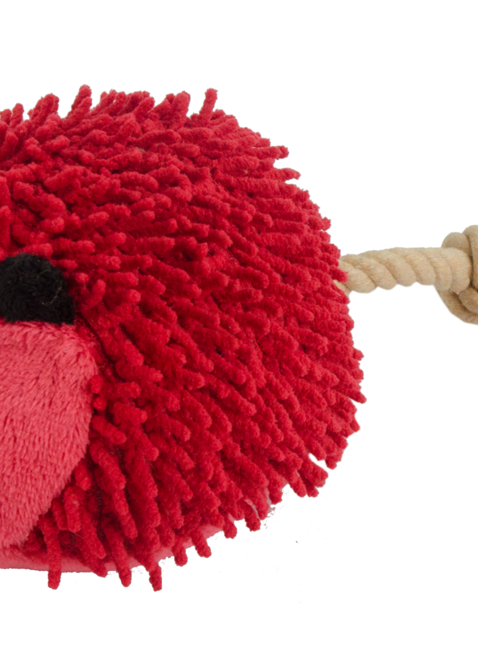 Fuzzle Fuzzle Hedgie met staart Rood