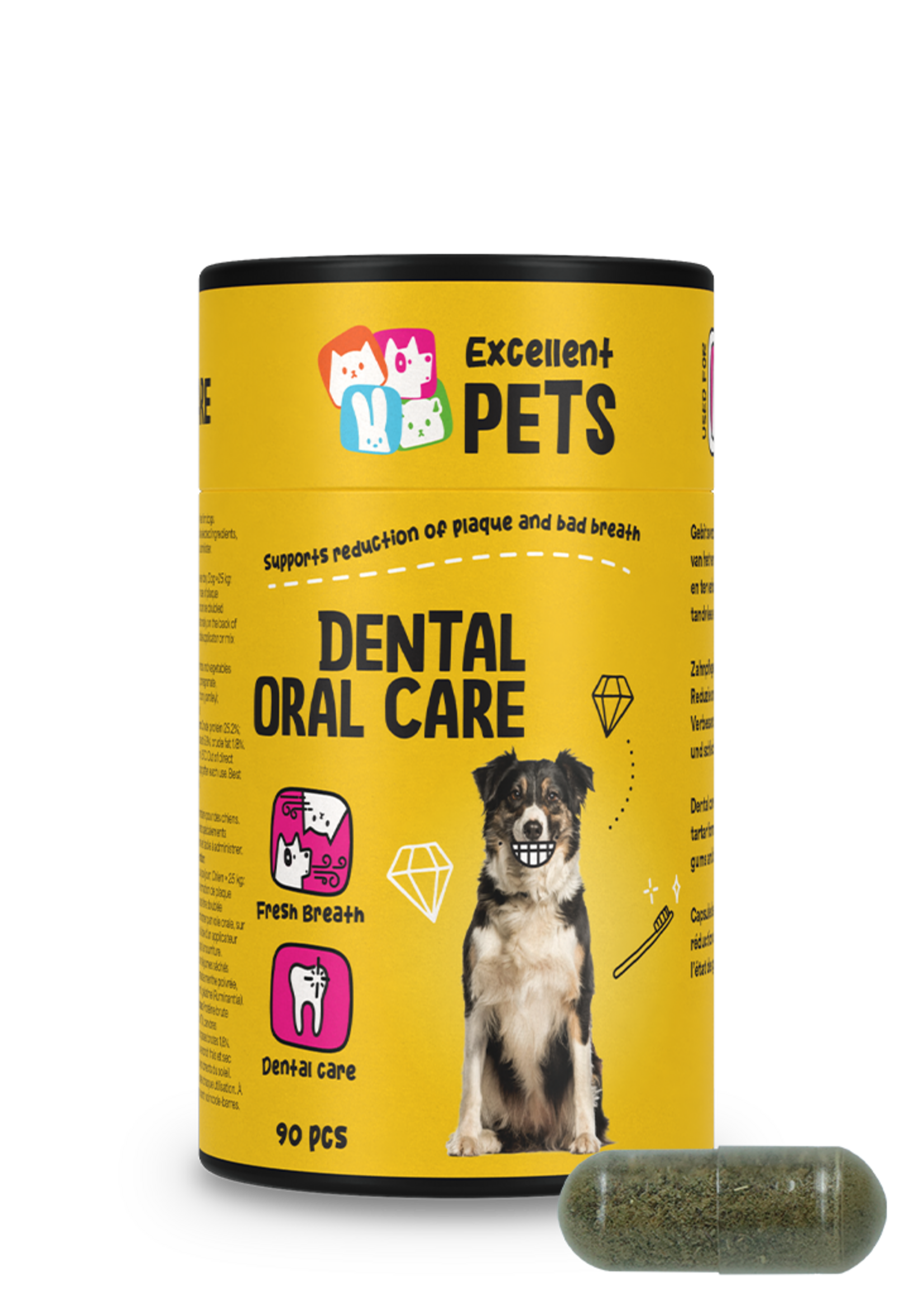 Excellent Pets Excellent Pets Dental Oral Care Capsules 90 pcs