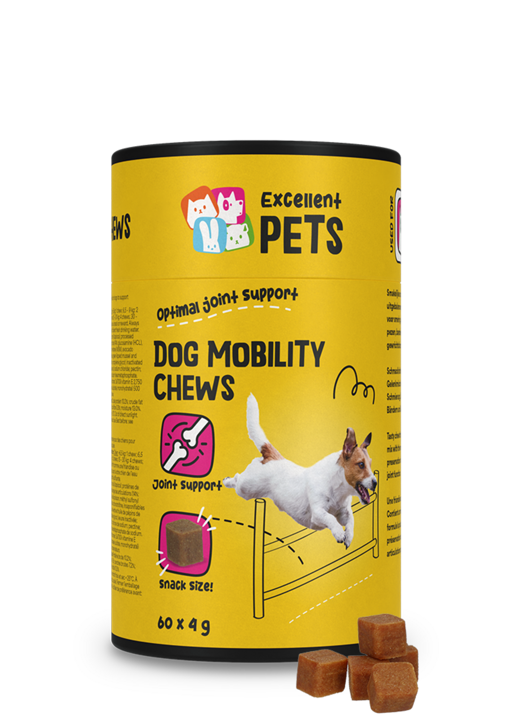 Excellent Pets Excellent Pets Dog Mobility Soft Chews 60 Treats