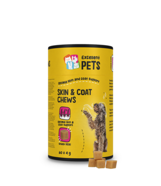 Excellent Pets Excellent Pets Skin & Coat Soft Chews 60 Treats