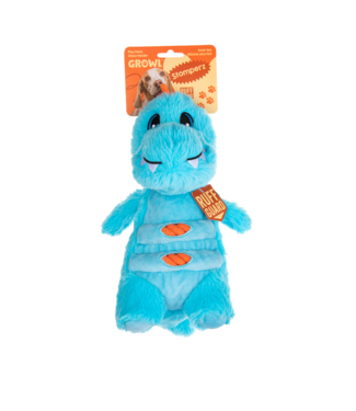 Growl Growl Stomperz Terry de blauwe Tyranosaurus-Rex