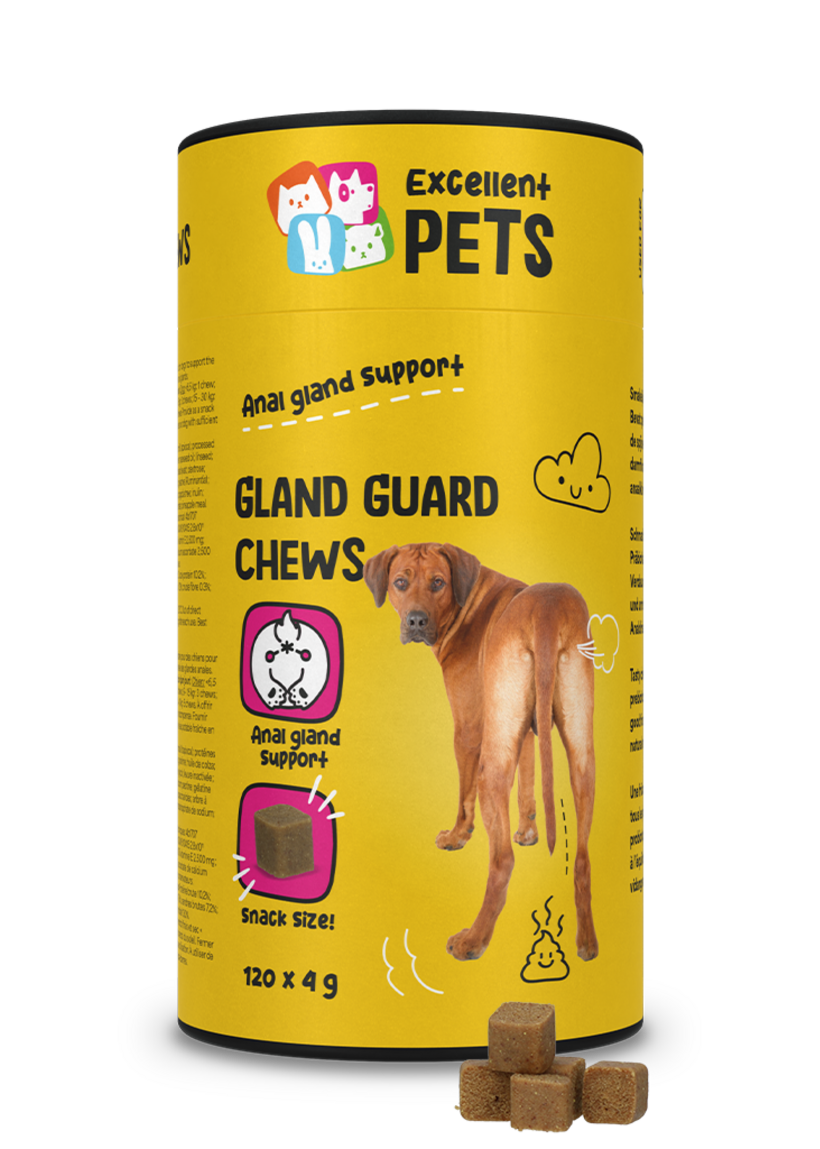 Excellent Pets Excellent Pets Gland Guard Soft Chews 120 Treats