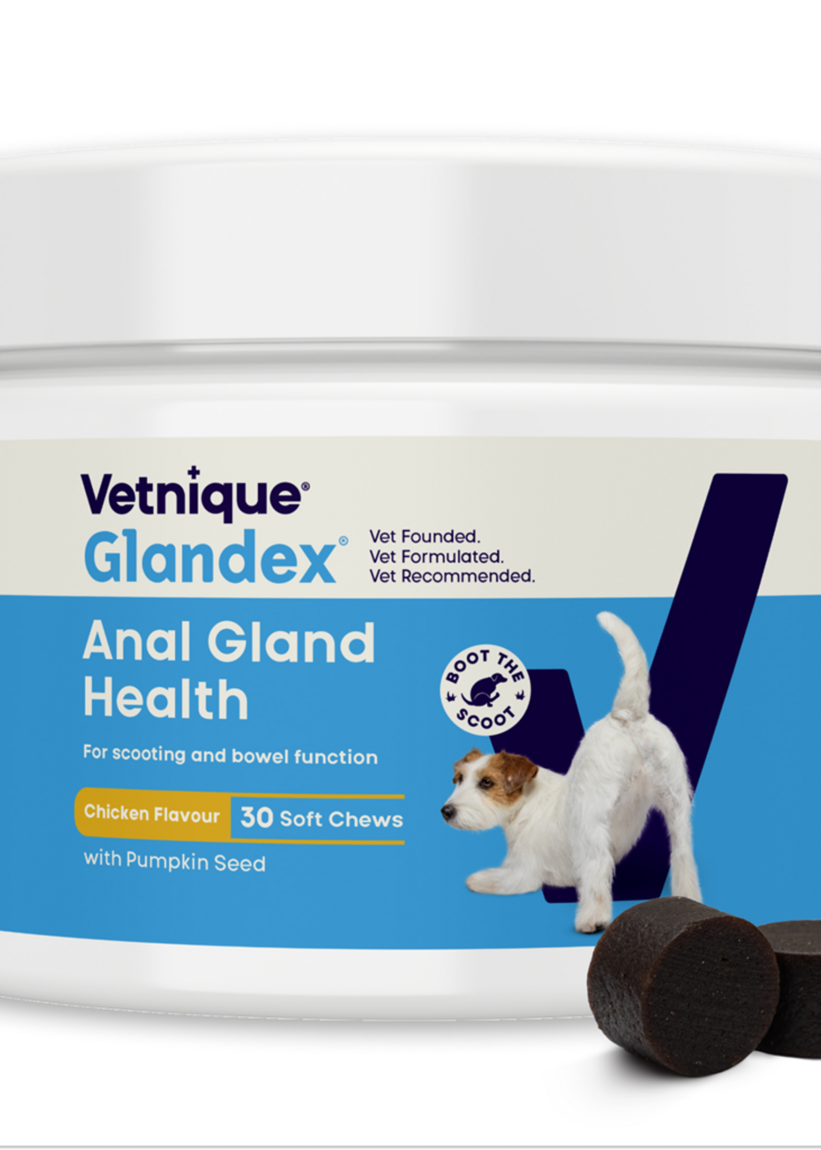 Glandex Glandex Soft Chews Kip 30 treats (120 g)
