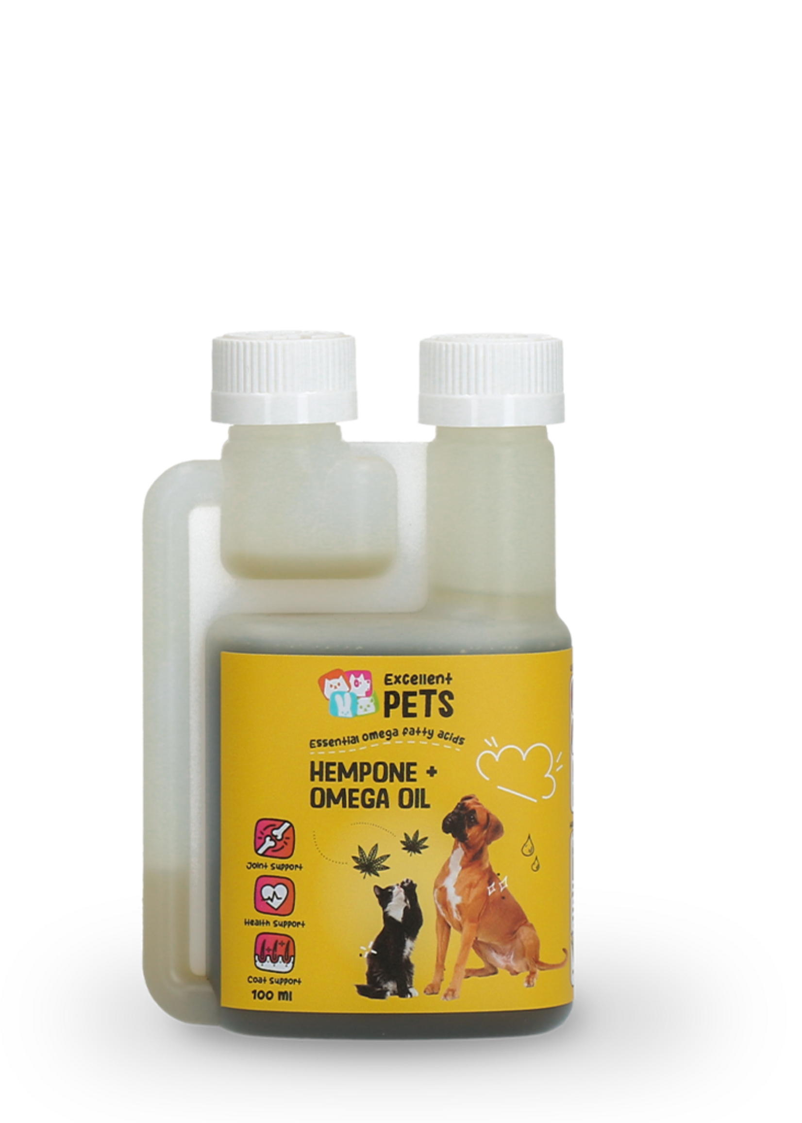 Excellent Pets Excellent Pets HempOne + Omega Oil 100 ml