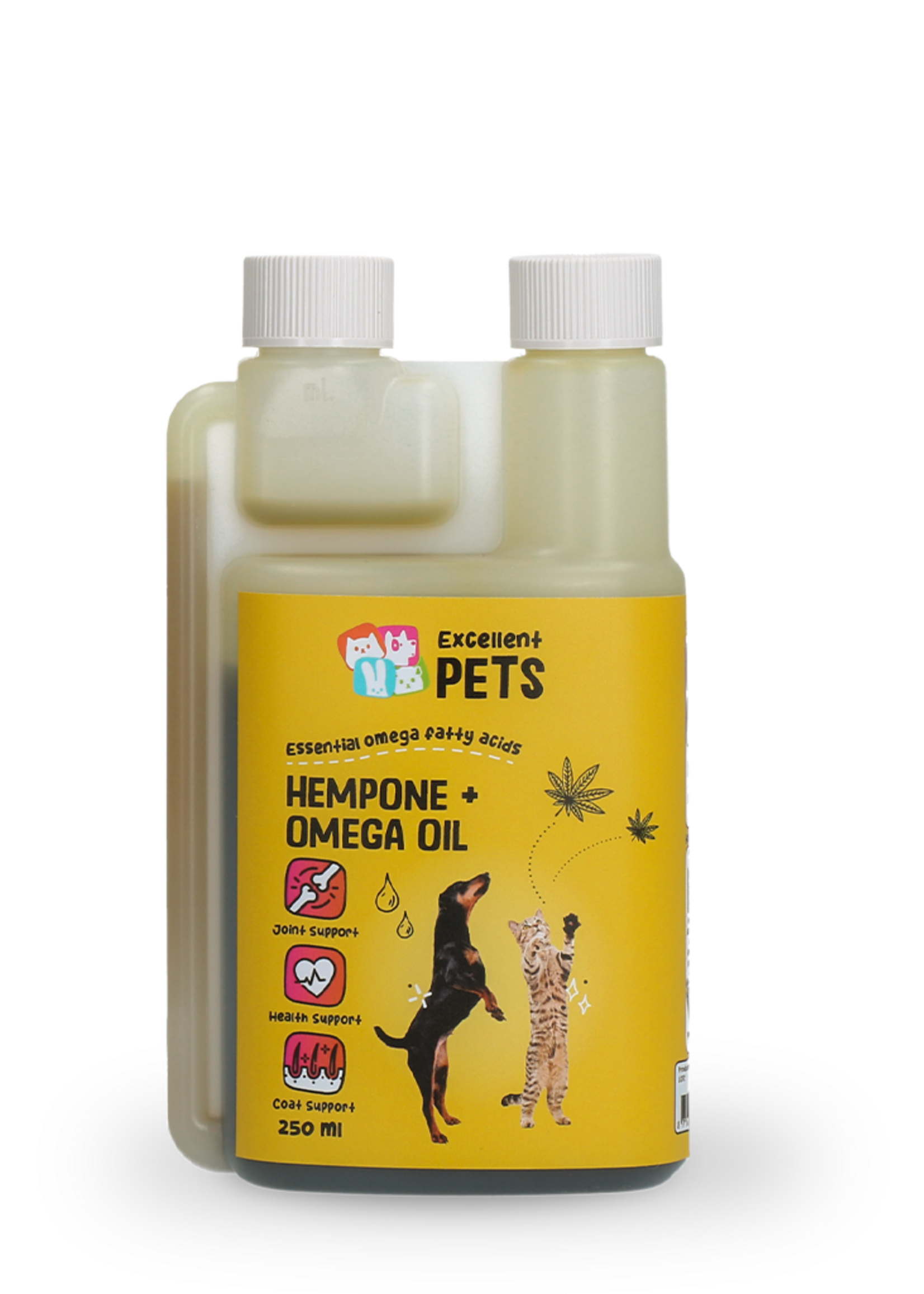 Excellent Pets Excellent Pets HempOne + Omega Oil 250 ml