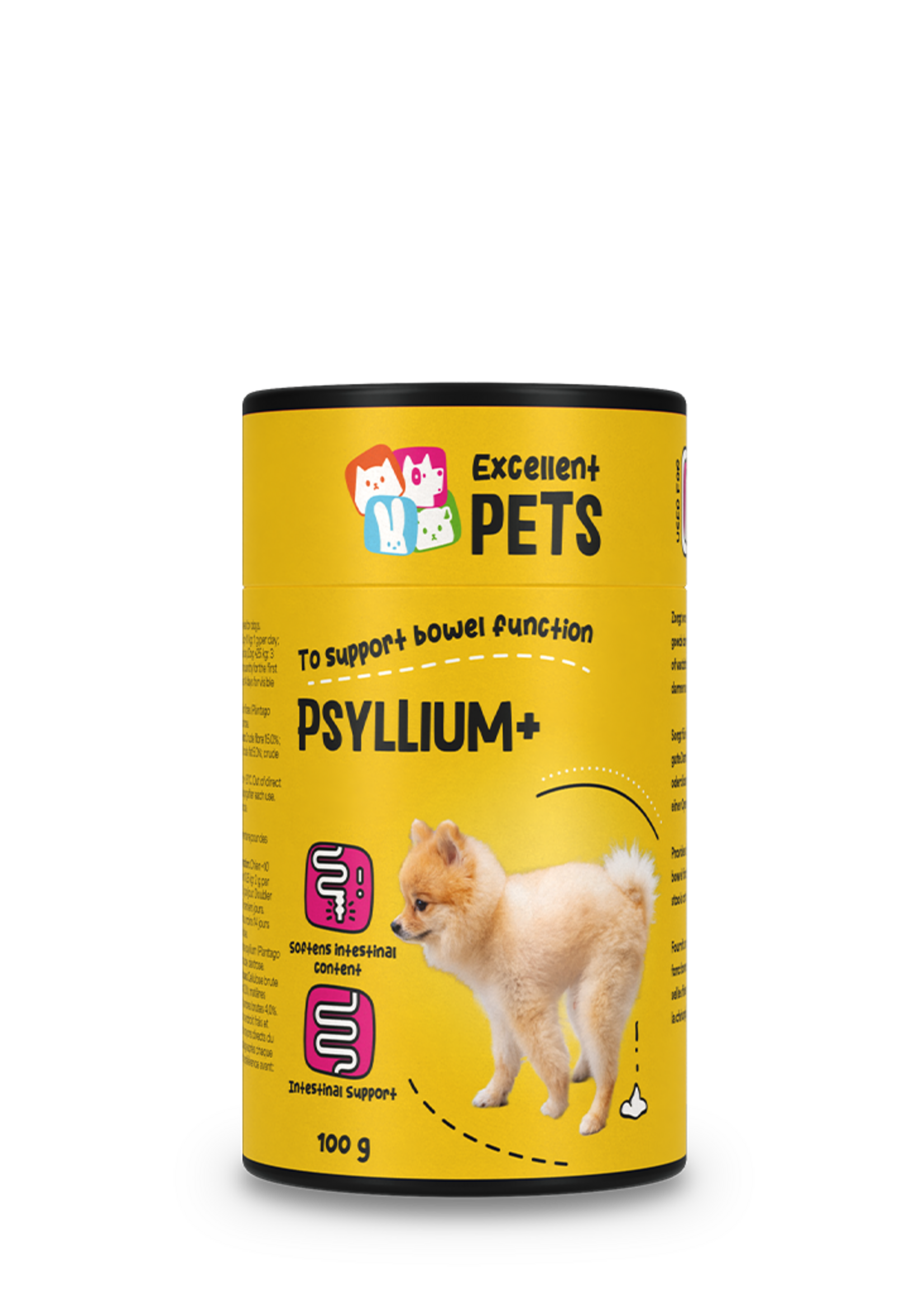 Excellent Pets Excellent Pets Dog Psyllium+ 100 g