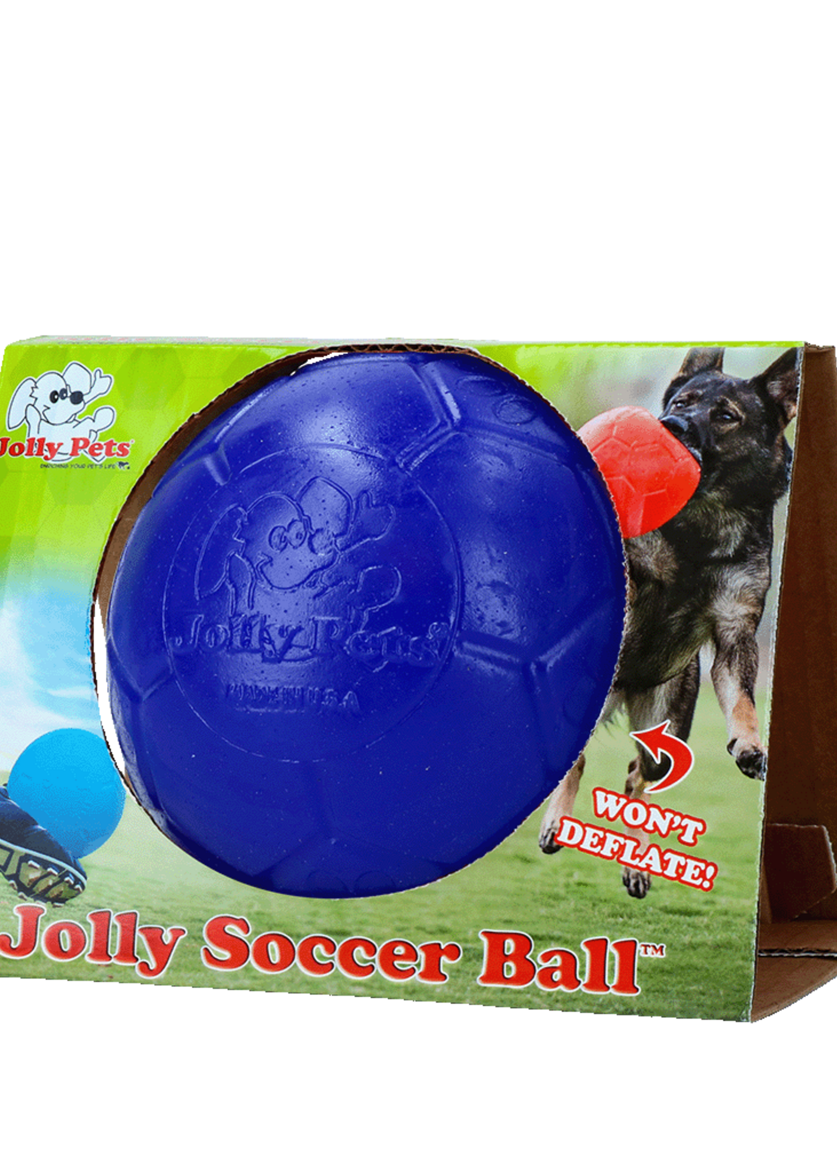 Jolly Pets Jolly Soccer Ball Blauw S (15 cm)