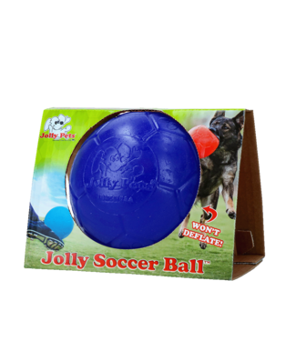 Jolly Pets Jolly Soccer Ball Blauw S (15 cm)