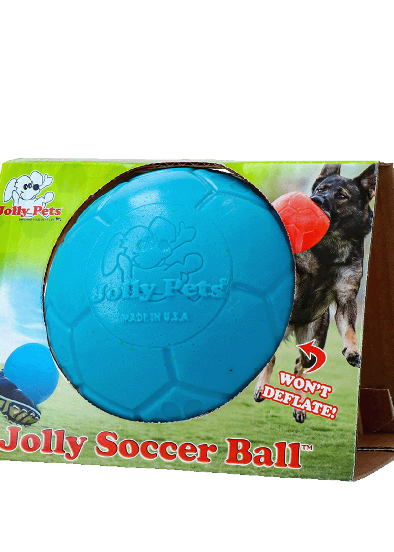 Jolly Pets Jolly Soccer Ball Lichtblauw S (15 cm)