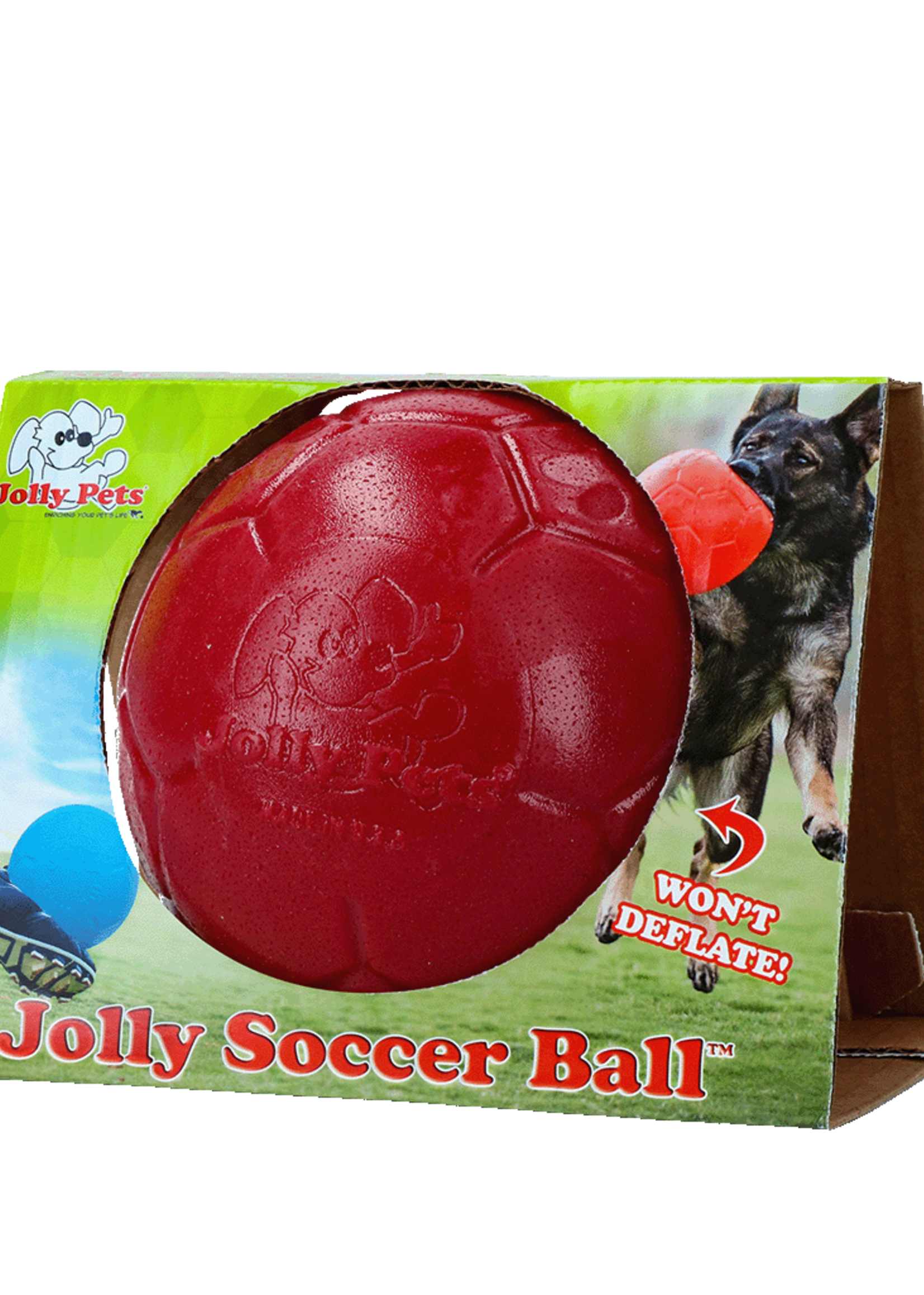 Jolly Pets Jolly Soccer Ball Rood S (15 cm)