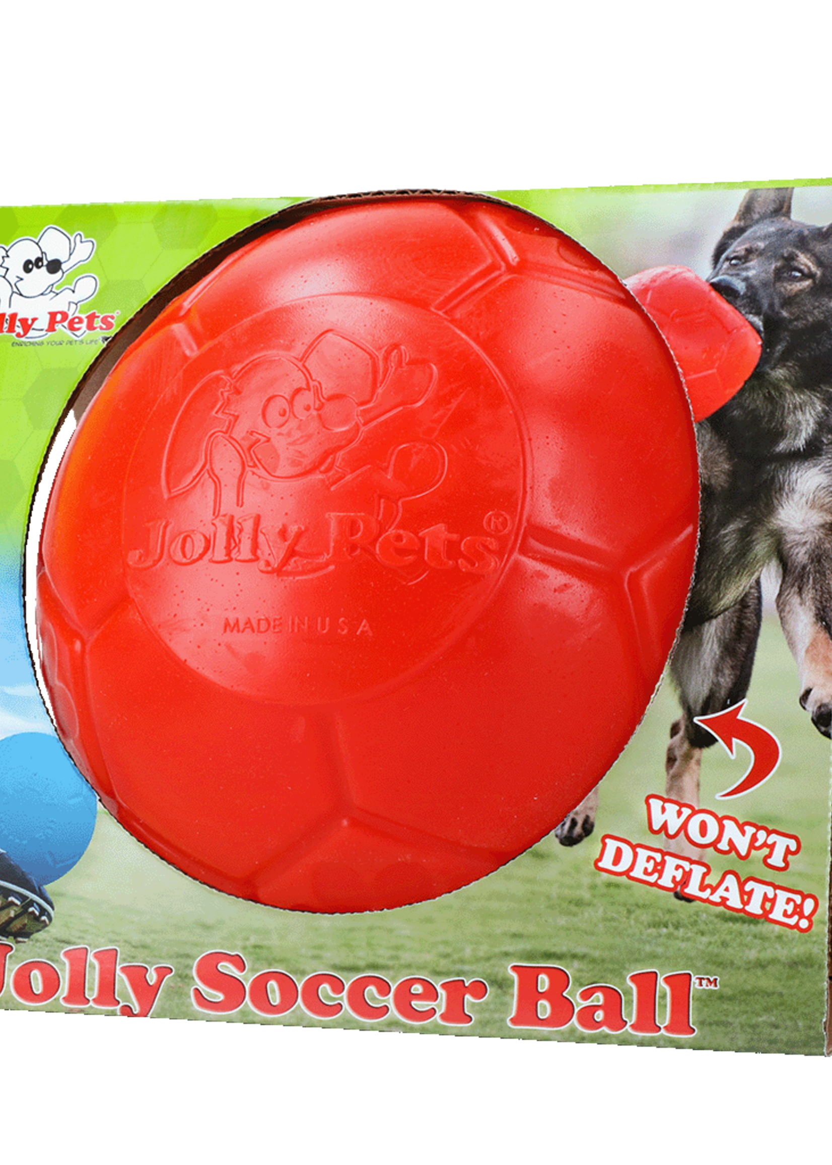 Jolly Pets Jolly Soccer Ball Oranje L (20 cm)