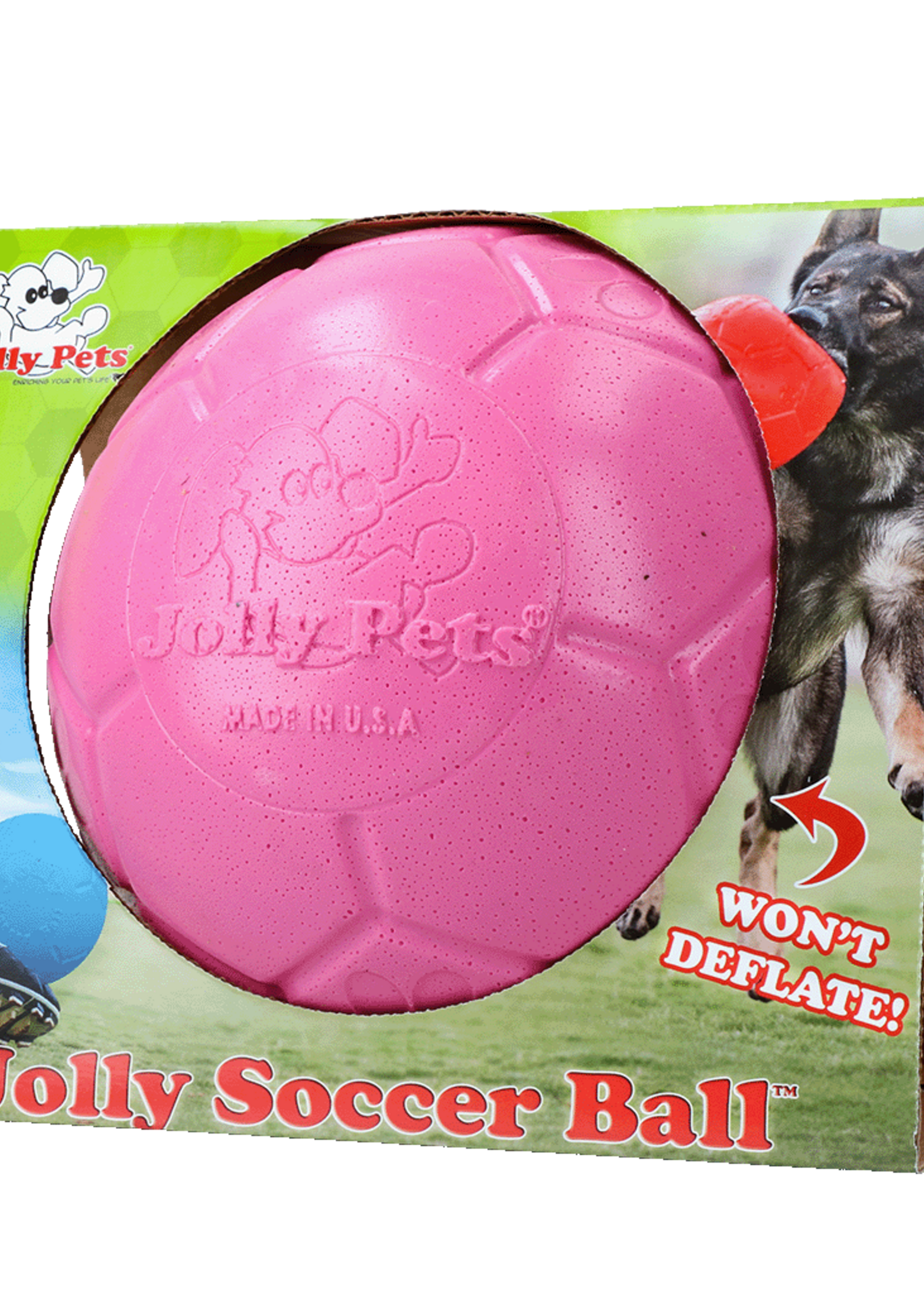 Jolly Pets Jolly Soccer Ball Roze L (20 cm)