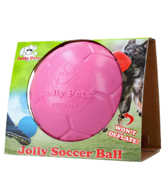 Jolly Pets Jolly Soccer Ball Roze L (20 cm)