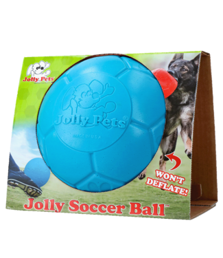 Jolly Pets Jolly Soccer Ball Lichtblauw L (20 cm)
