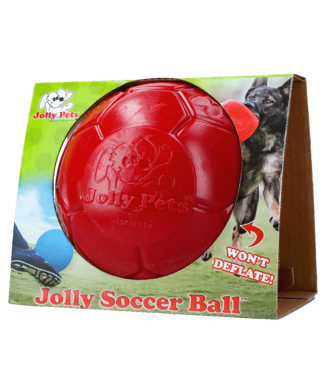Jolly Pets Jolly Soccer Ball Rood L (20 cm)