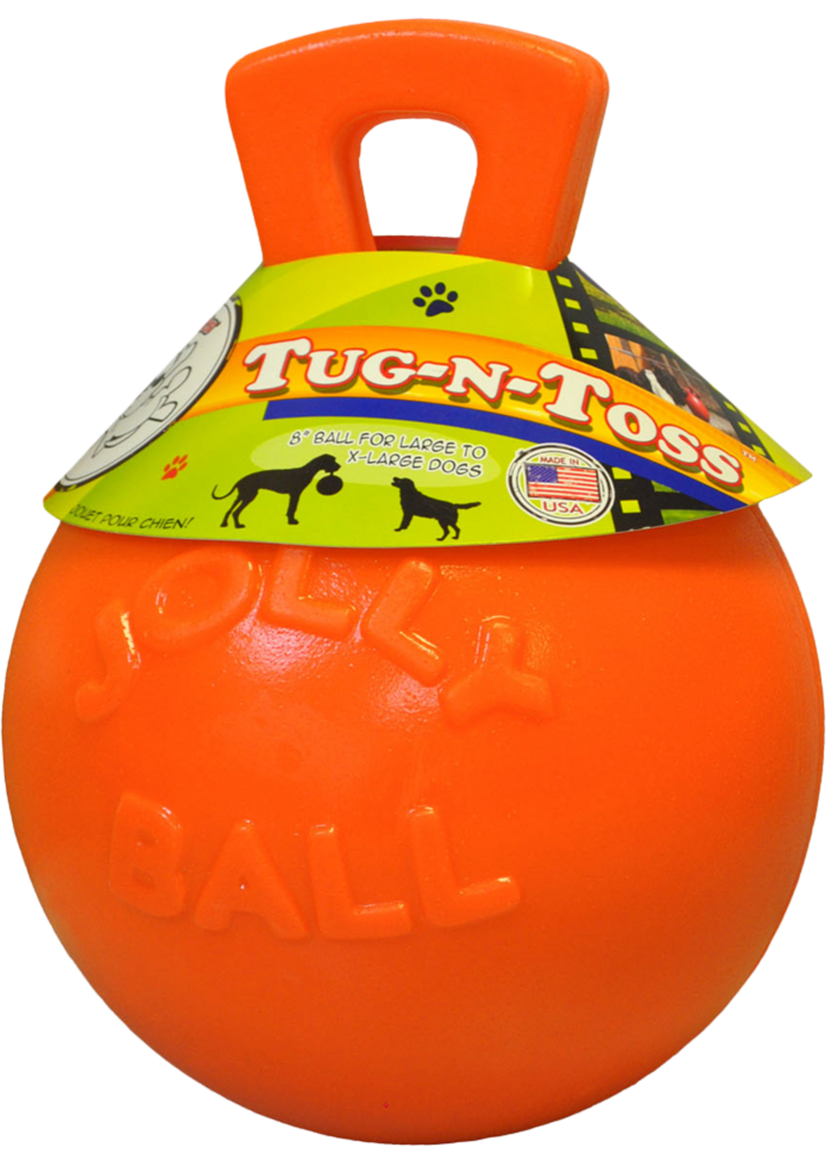 Jolly Pets Jolly Tug-n-Toss Oranje M (15 cm)