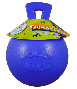 Jolly Pets Jolly Tug-n-Toss Blauw M (15 cm)