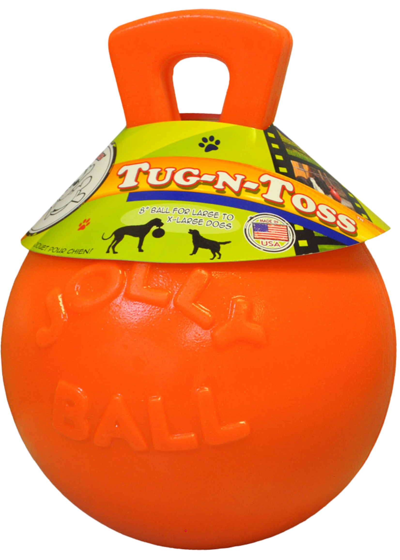 Jolly Pets Jolly Tug-n-Toss Oranje L (20 cm)