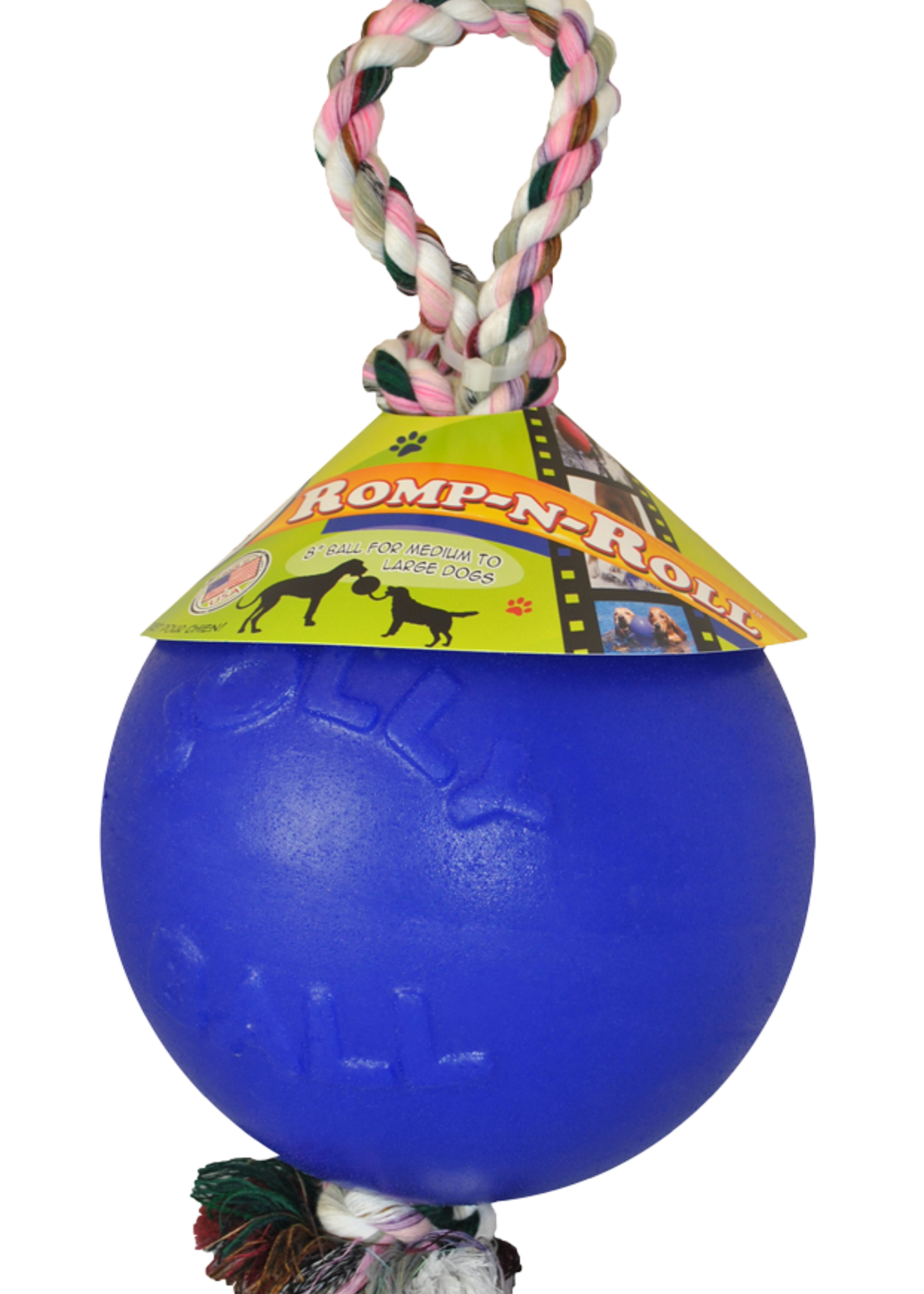 Jolly Pets Jolly Romp-n-Roll Blauw S (10 cm)