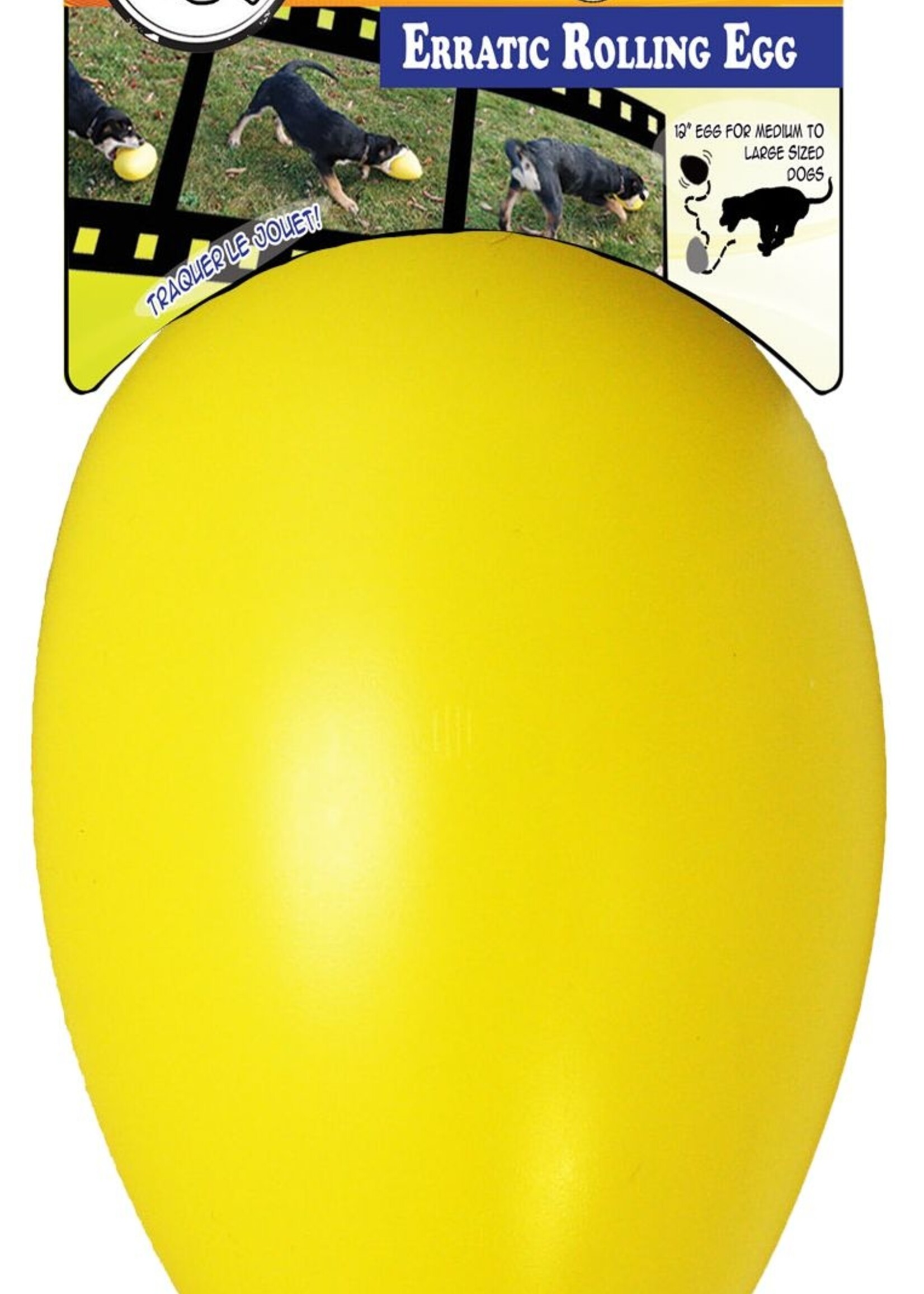 Jolly Pets Jolly Egg Geel L (30 cm)