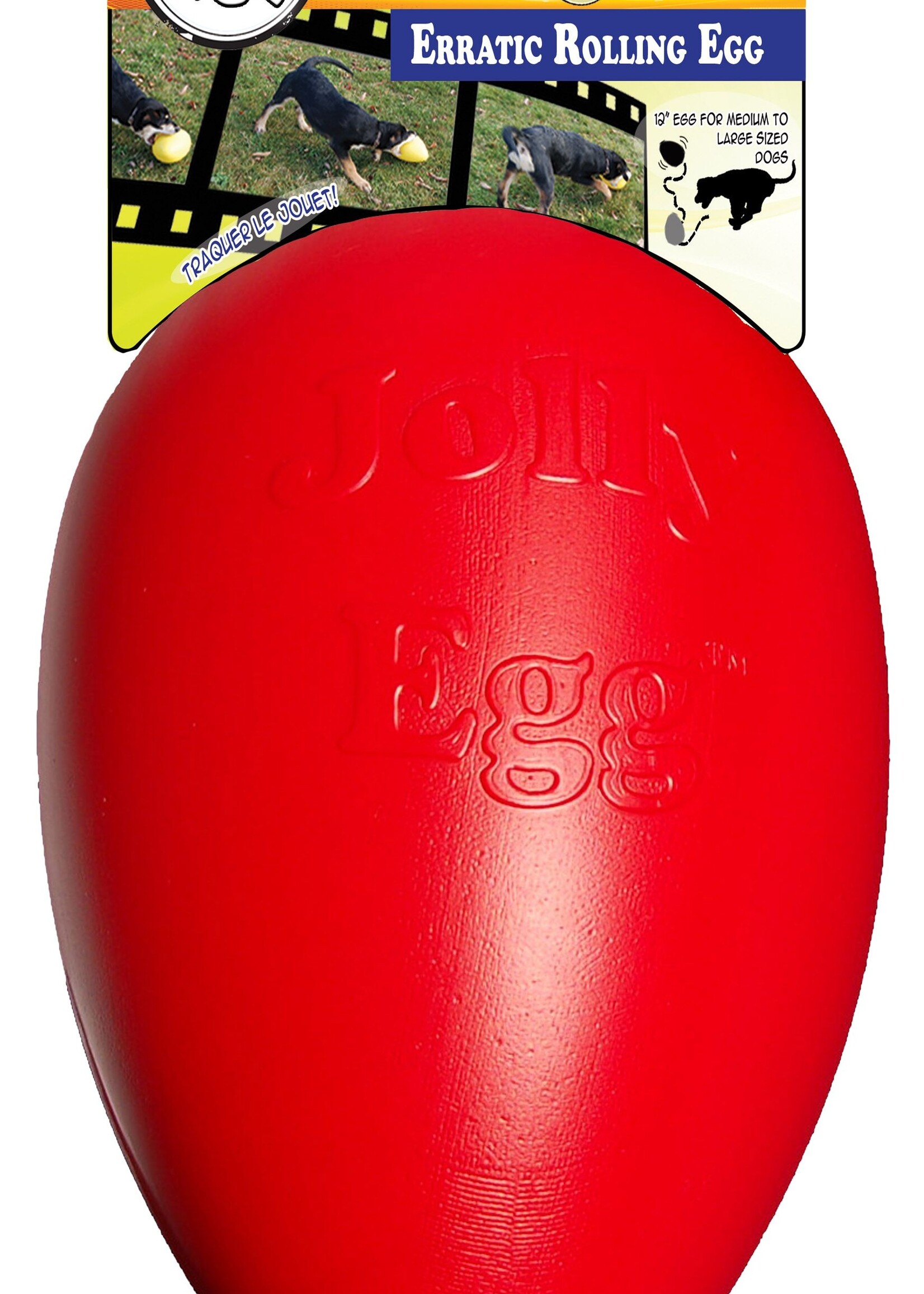 Jolly Pets Jolly Egg Rood L (30 cm)