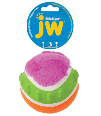JW JW Mixups - Ribbed Ball L - 10 cm