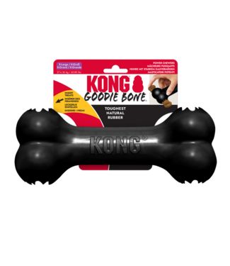 KONG KONG Goodie Bone Zwart XL