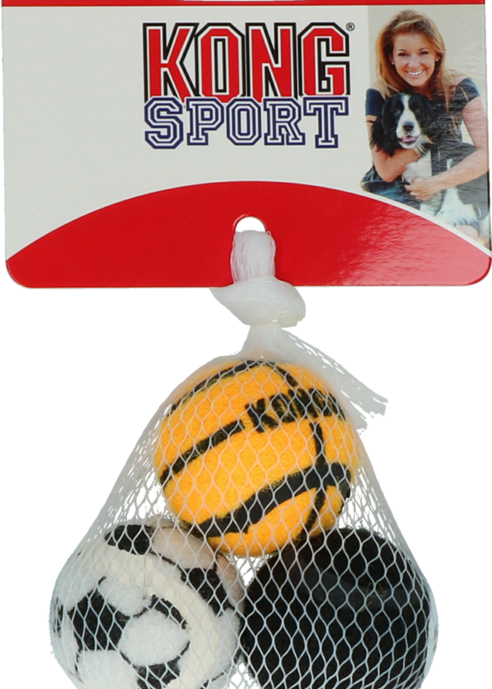 KONG KONG Sport Balls Assorti XS 3-Pack
