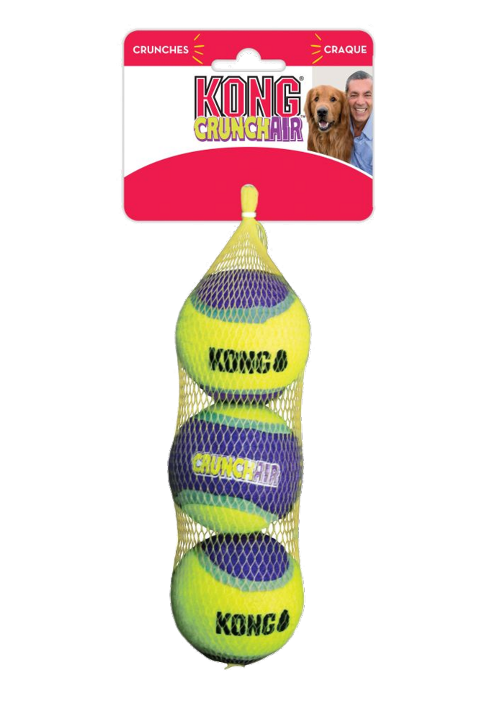KONG KONG CrunchAir Balls M 3-Pack