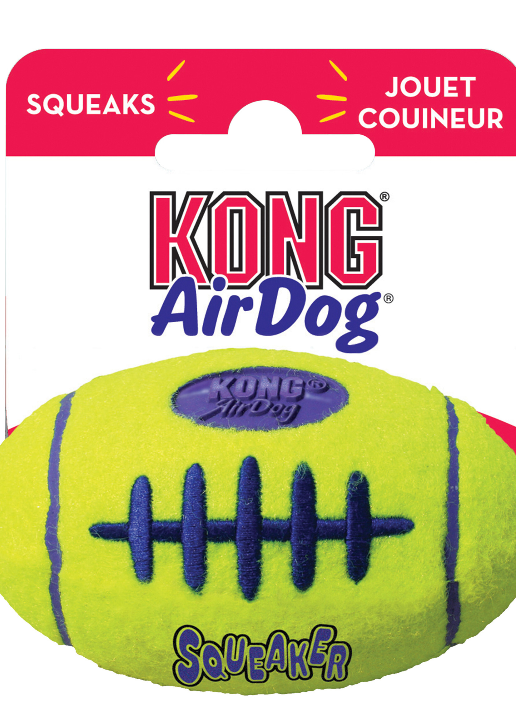 KONG KONG Airdog® Squeaker Football L