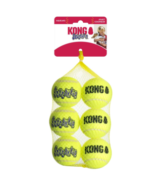 KONG KONG SqueakAir® Balls M 6-Pack
