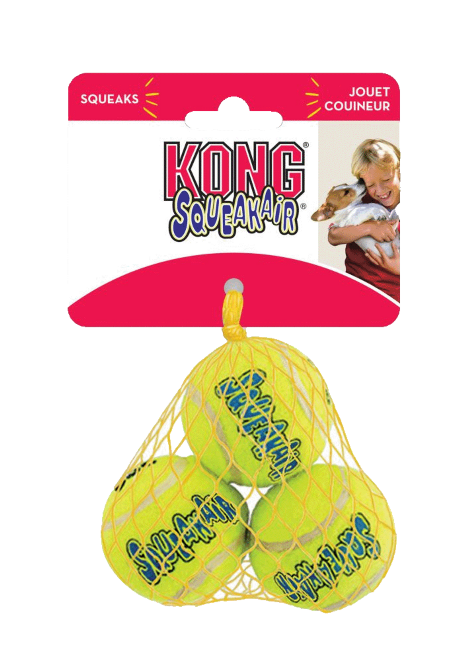 KONG KONG SqueakAir® Balls S 3-Pack