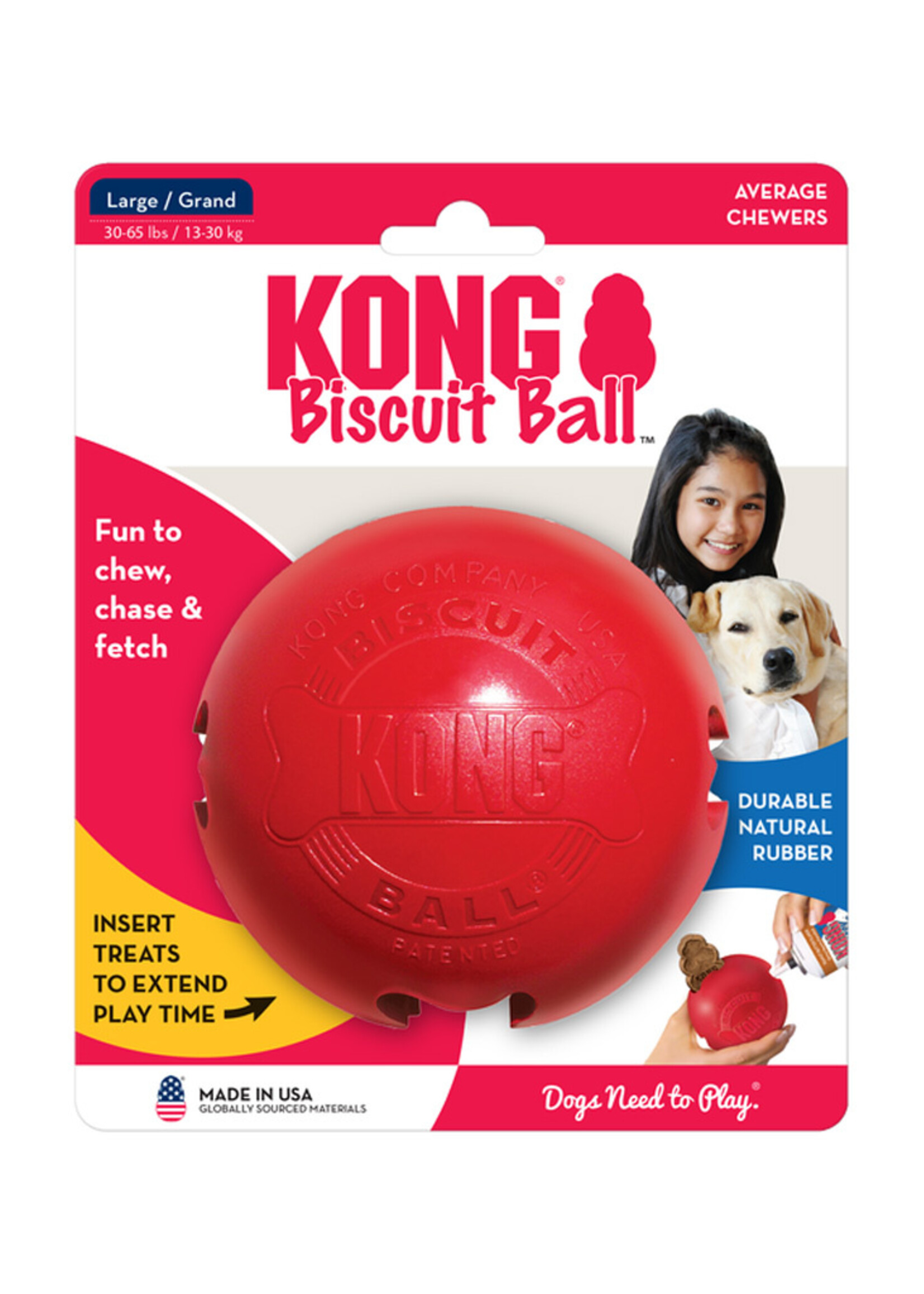 KONG KONG Biscuit Ball L