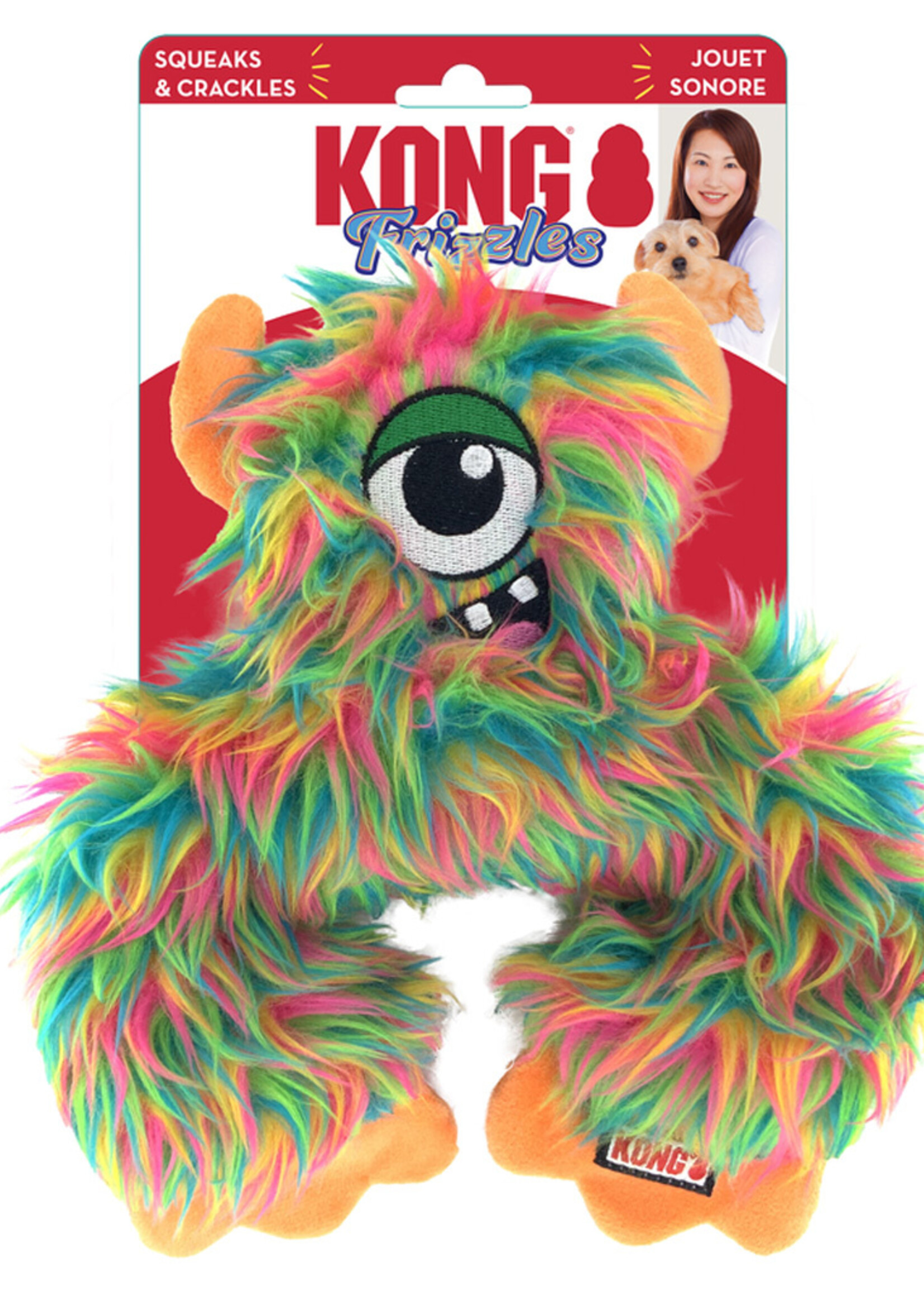 KONG KONG Frizzles Frazzle M