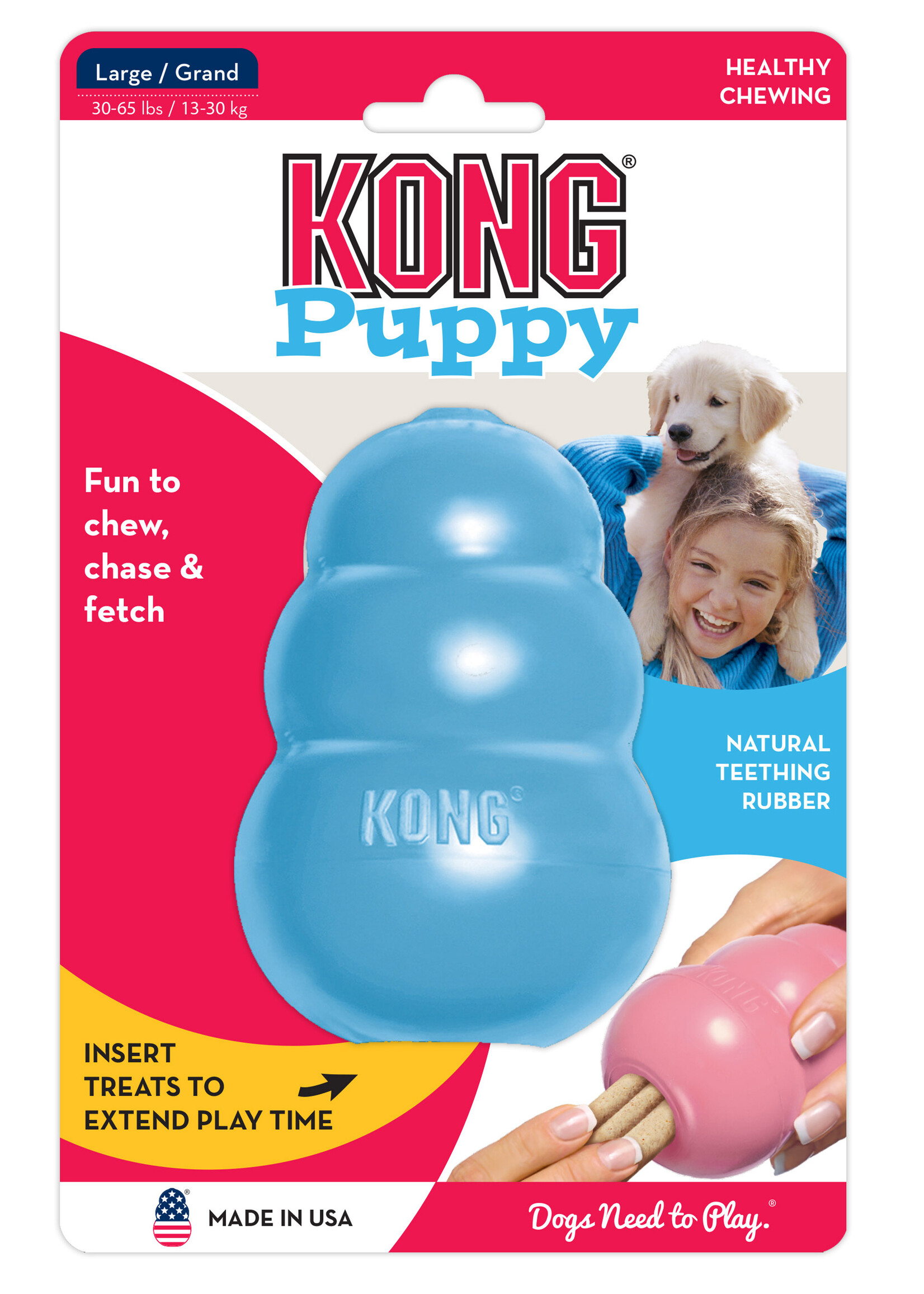 KONG KONG Puppy Assorti L