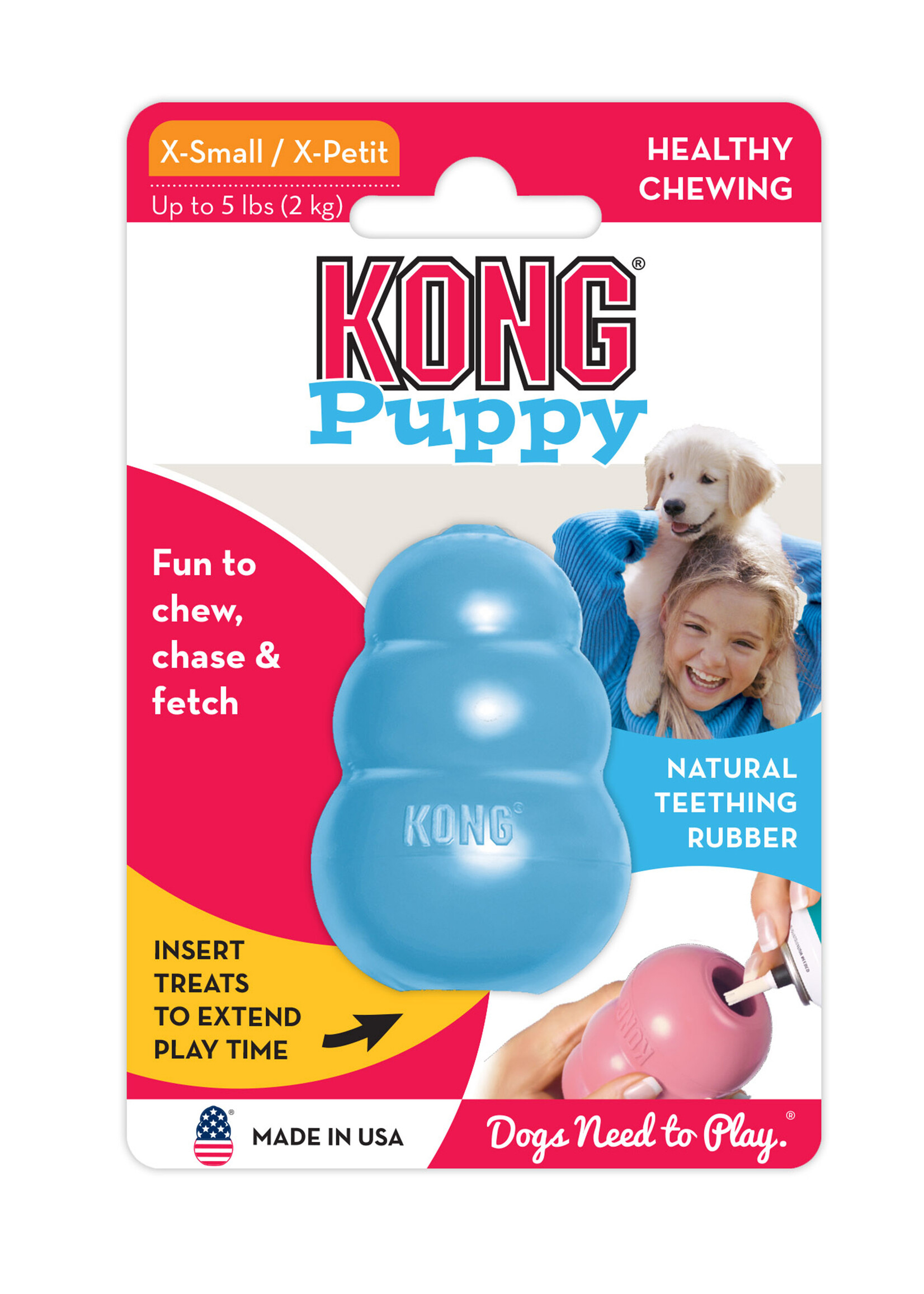 KONG KONG Puppy Assorti XS