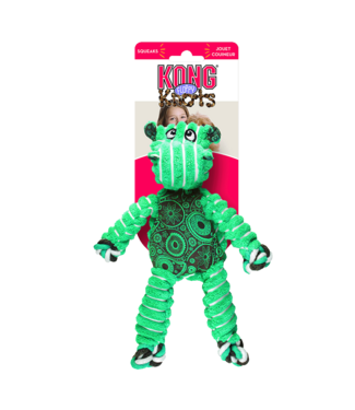 KONG KONG Floppy Knots Nijlpaard