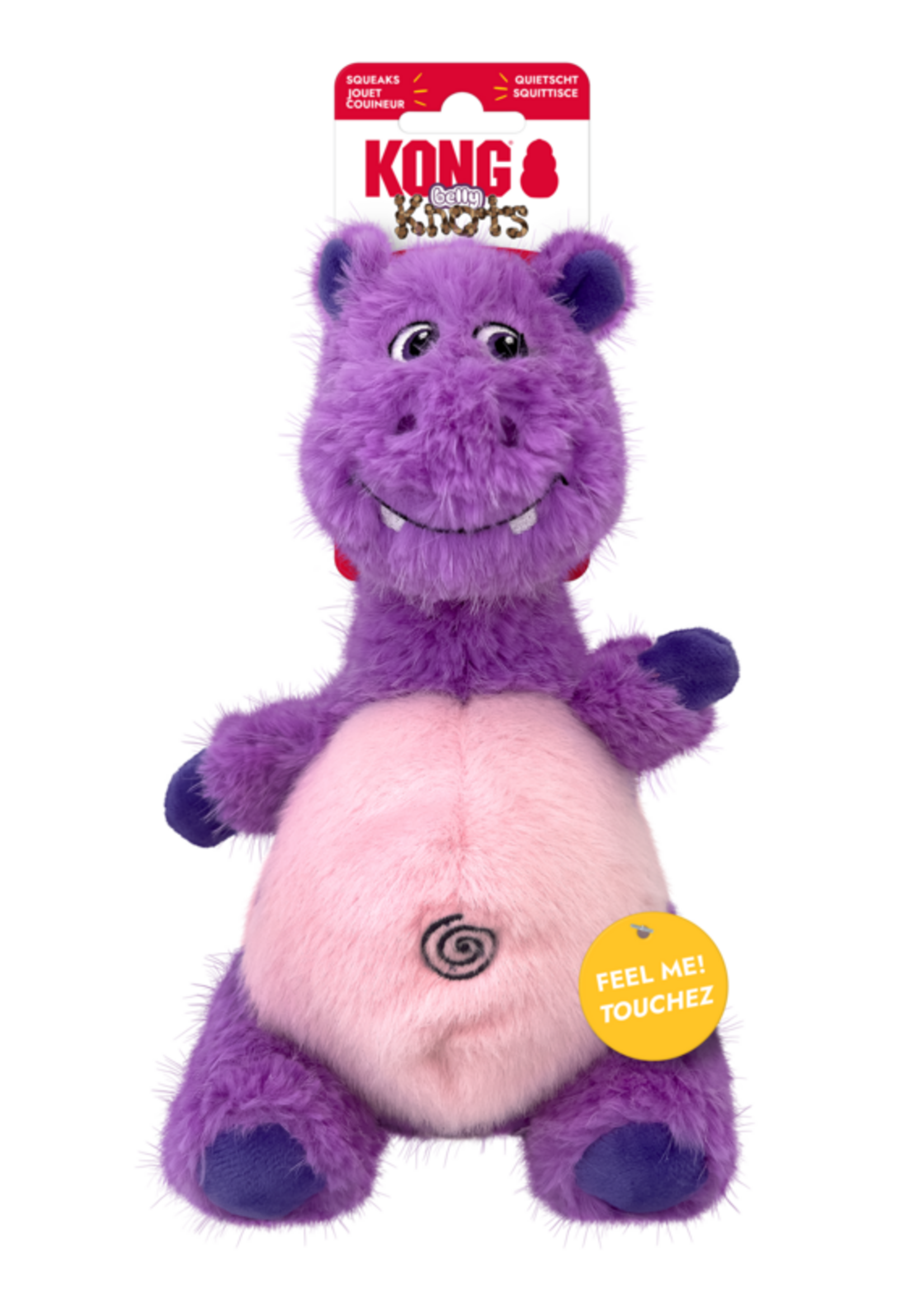 KONG KONG Knots Belly Hippo