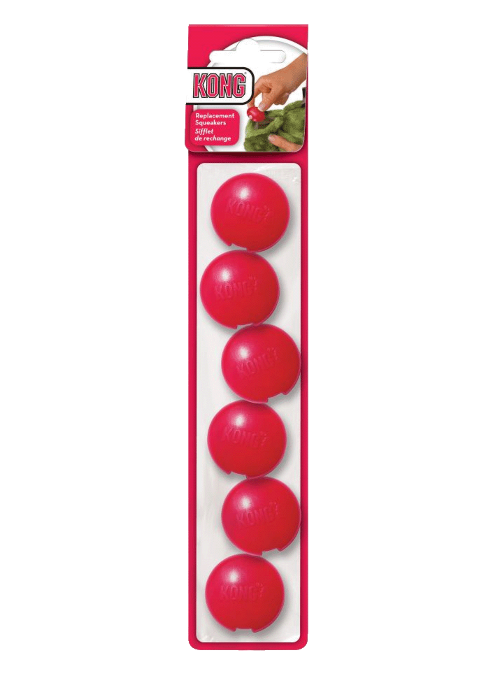 KONG KONG Plush Squeakers