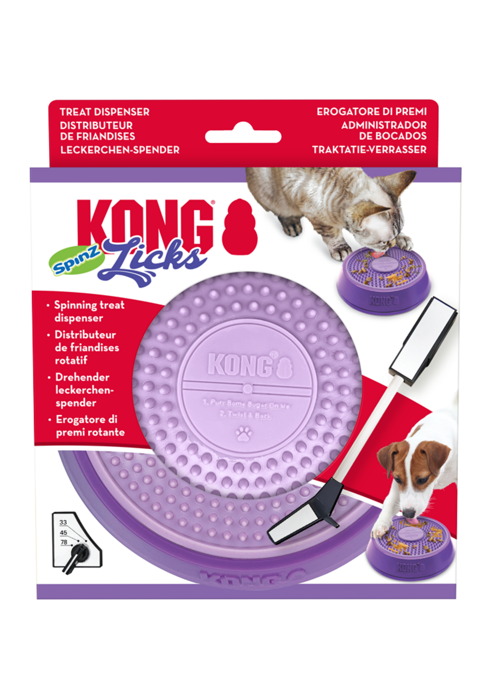 KONG KONG Licks Spinz S