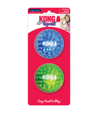 KONG KONG Squeezz® Geodz Assorti 2-Pack
