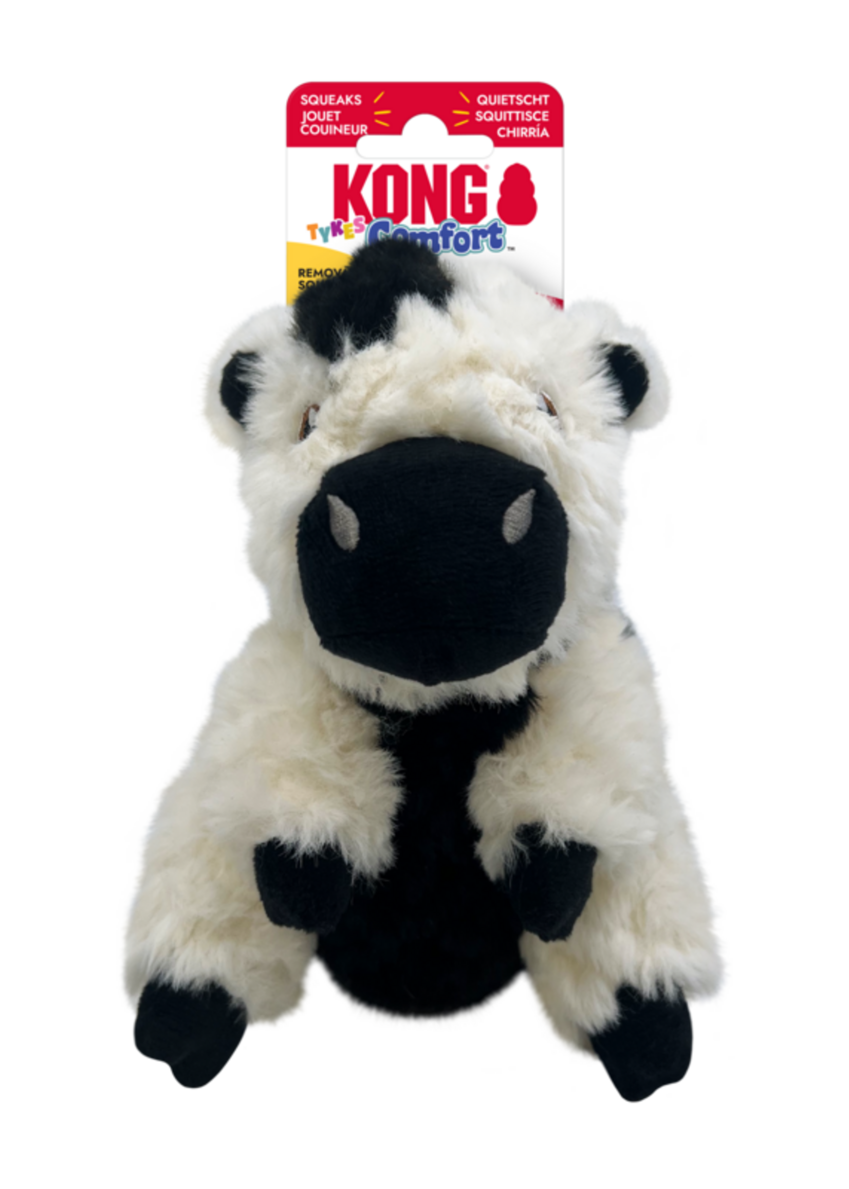 KONG KONG Comfort Tykes Plush Toy Cow