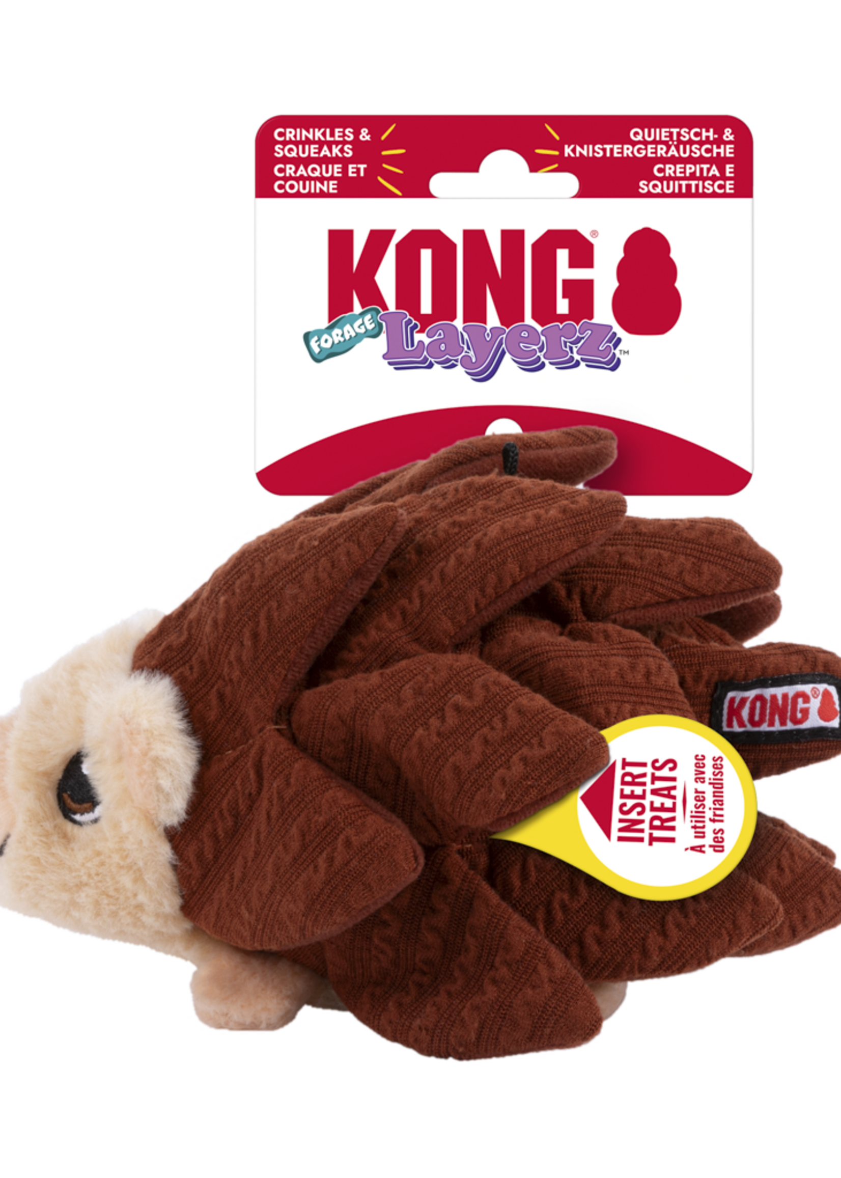 KONG KONG Layerz Forage Hedgehog